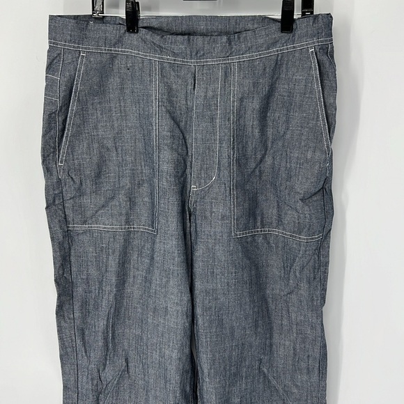 Alpha industries EUC mens cropped wide leg trouser pants medium - Picture 2 of 8